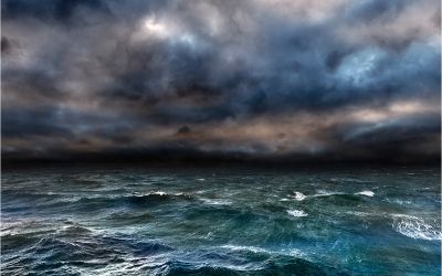 Illustration of a stormy sea to illustrate the article 