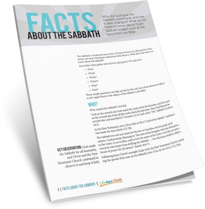 Facts About the Sabbath