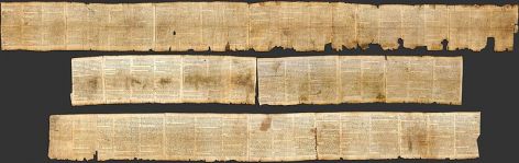 <p>The Great Isaiah Scroll.</p>