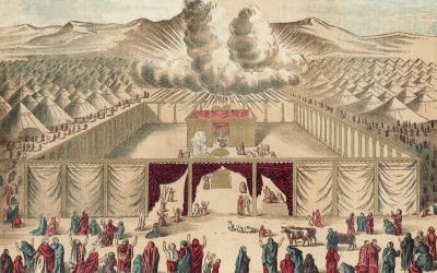 An artist's conception of the biblical tabernacle to illustrate the article Why Is Shiloh Important in the Bible?